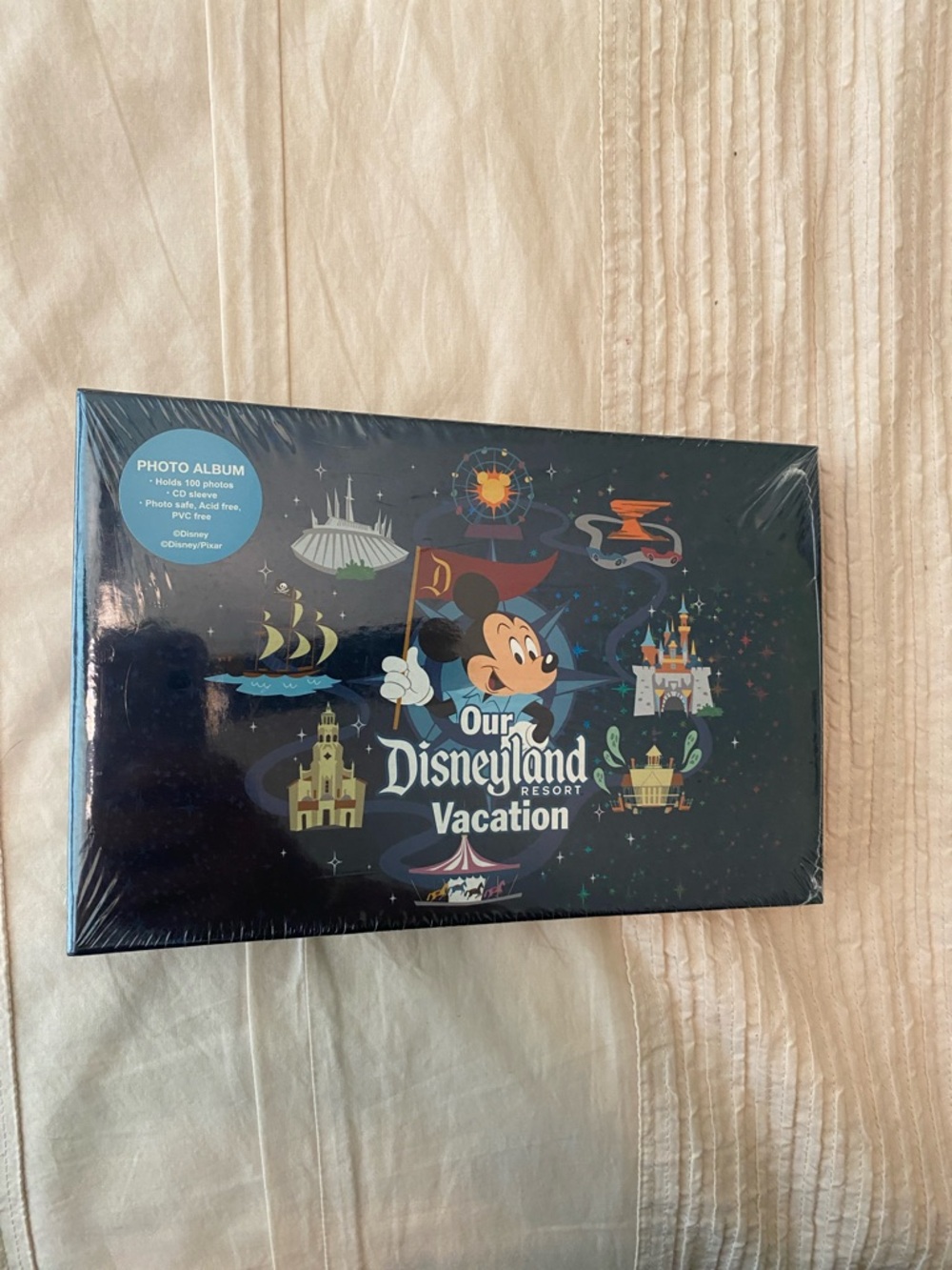 Disney Navy and Teal Disneyland Resort Photo Album